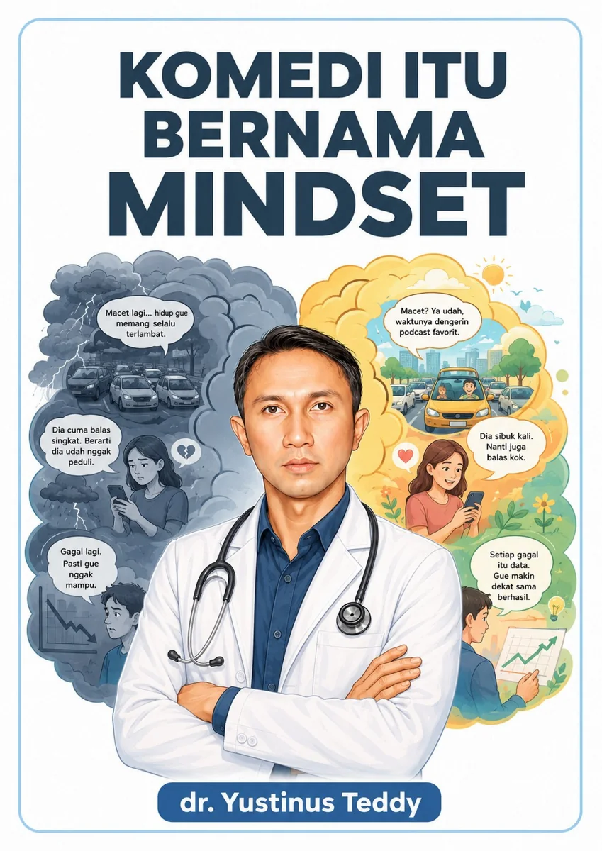 Sampul Komedi itu Bernama Mindset